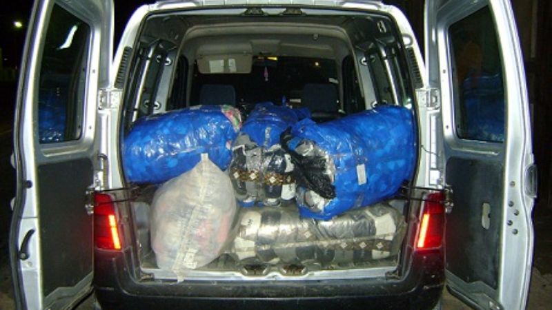 Gendarmería incautó gran cantidad de mercadería en Recreo