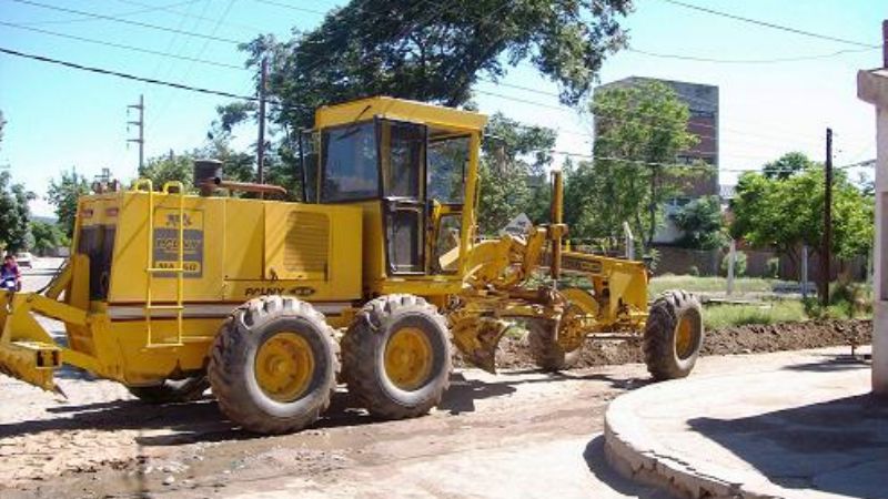 Cordones cuneta y pavimentación en distintos barrios