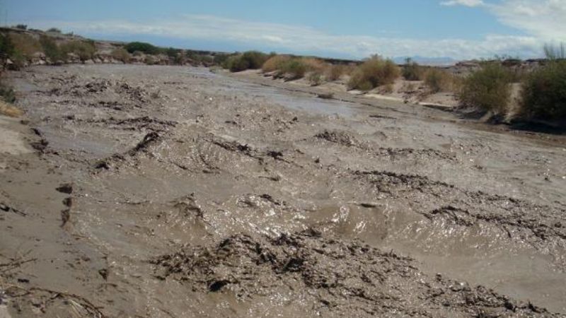 Las comunidades del  norte de Fiambalá aisladas por las crecidas
