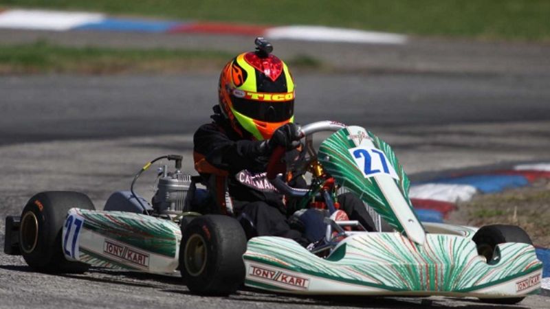 Tico rumbo a la 1era. fecha de Prokart