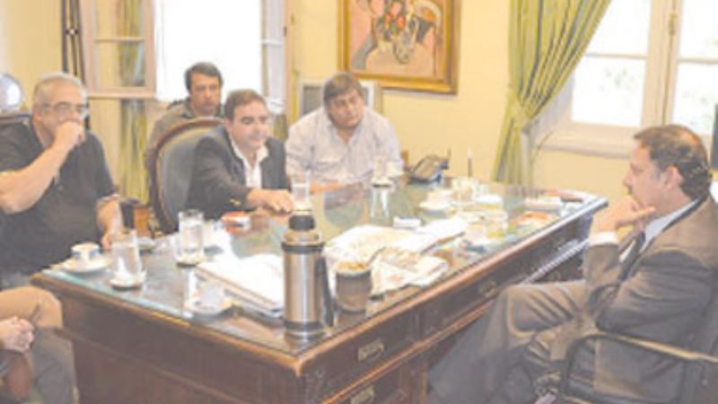 Jalil, en caracter de intendente electo, visitó a Quintela