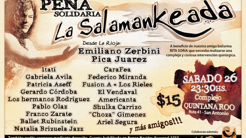 “Salamankeada” solidaria