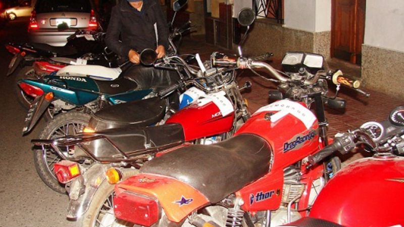 En mega operativo, secuestraron más de 60 motos y detuvieron a seis personas