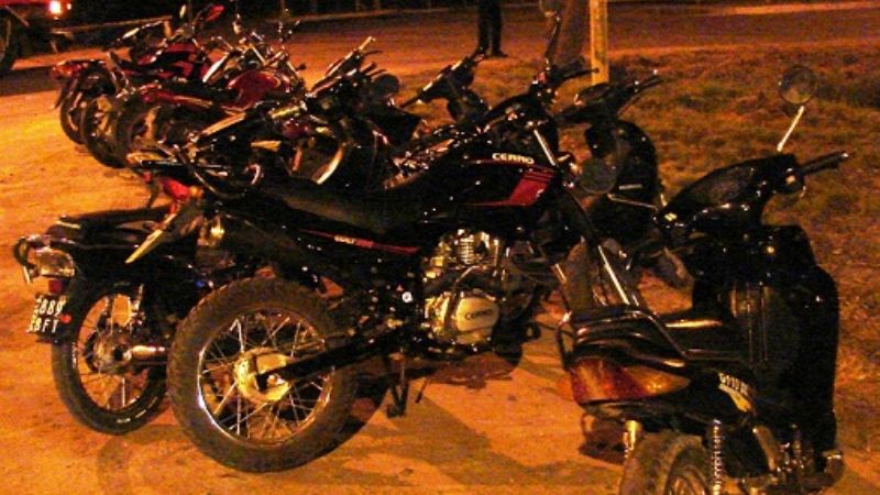 En otro mega operativo, secuestraron 40 motos