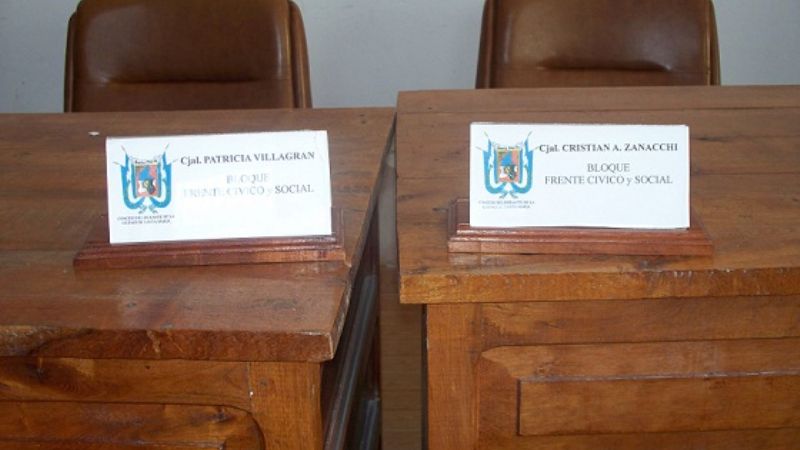 Ediles del FCyS ausentes desde hace meses