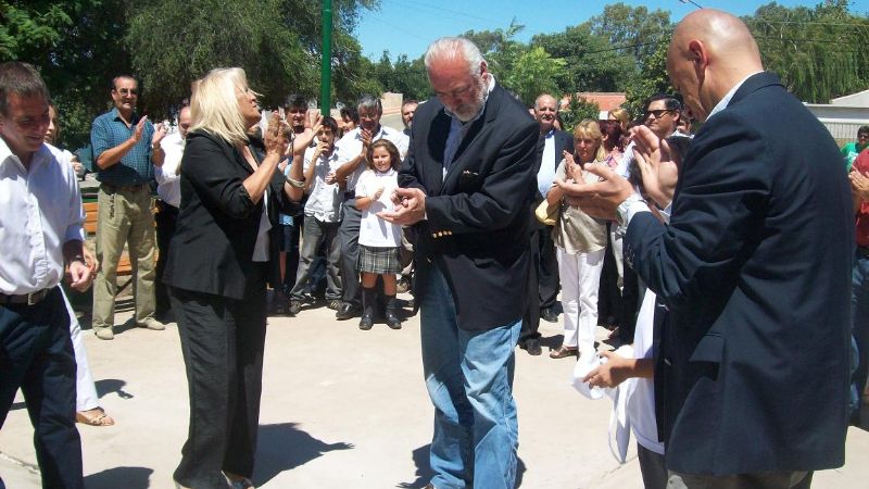 La municipalidad inauguró la plaza de Bº Fray Mamerto Esquiú