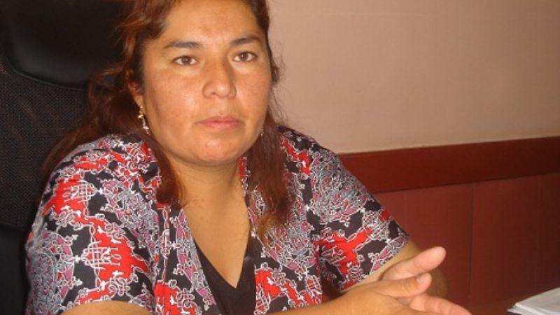 Mónica Hernández se comprometió a terminar obras 