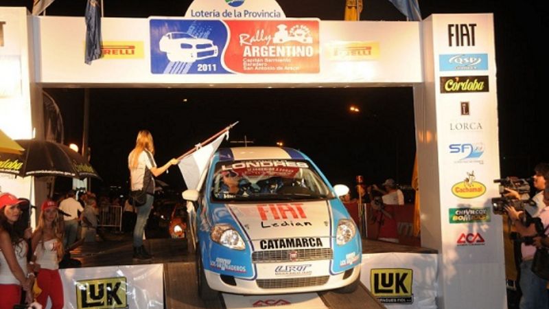 Presencia catamarqueña en el Argentino de Rally de Villa Dolores
