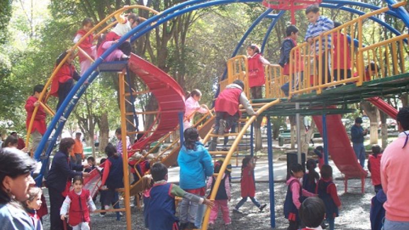 El multijuego de Plaza Belgrano quedó inaugurado