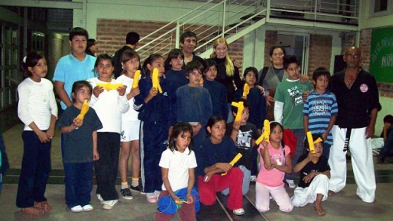 Examen y exhibición de artes marciales en el Polideportivo Sur