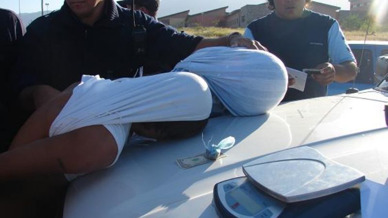 Detenido con marihuana 