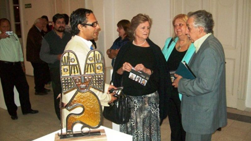 Muestra de Oscar Quinteros en la Estación Capital