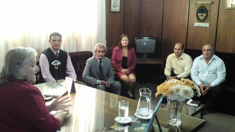 La Corte de Justicia recibió a gremio judicial