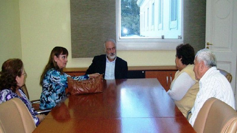 Guzmán recibió a las autoridades del Centro Vecinal “Manuel Belgrano”