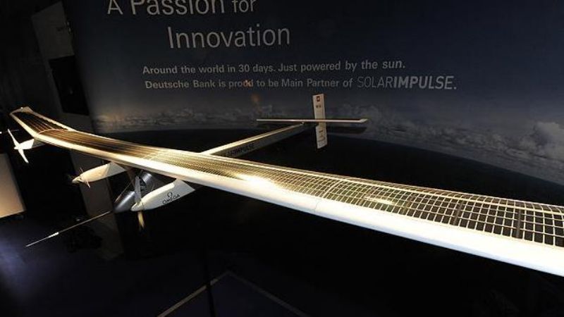 El “Avión Solar”  y su primer vuelo internacional
