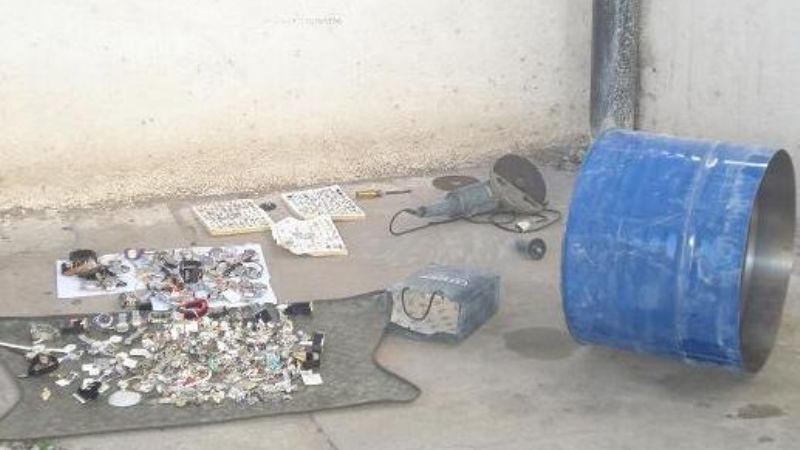 Un empleado encontró el 90% del botín robado de la Joyería Dakar 