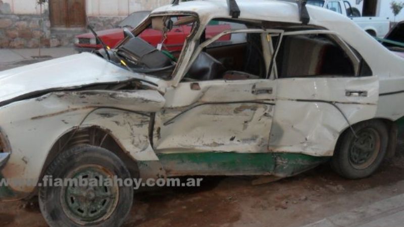 Grave accidente en Fiambalá