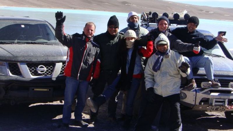 Turistas bonaerenses hicieron donación en Fiambalá
