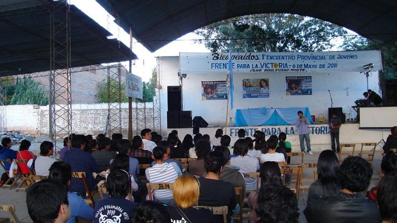 Comenzó el 1° Encuentro de Jóvenes del FPV en Santa María