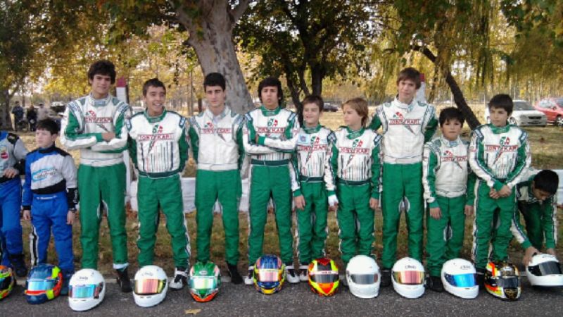 Accidentado debut de Tico en la Prejunior del Argentino de Karting