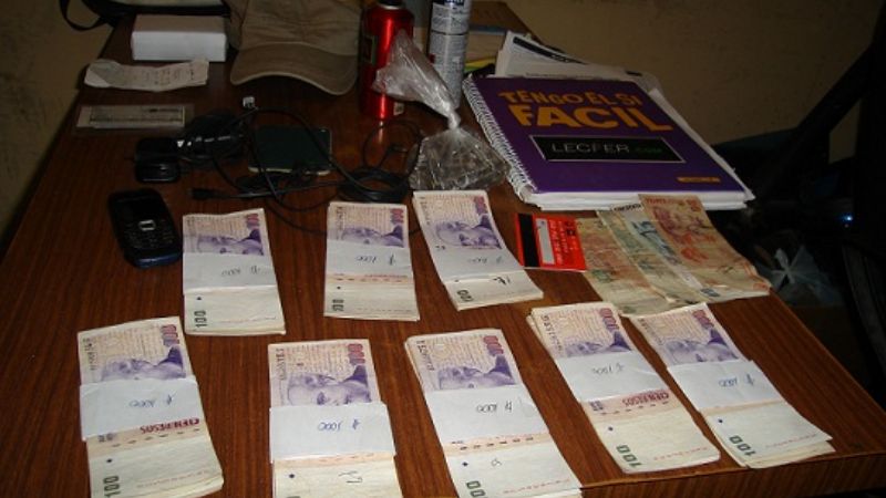 Esclarecen el robo de 8 mil pesos