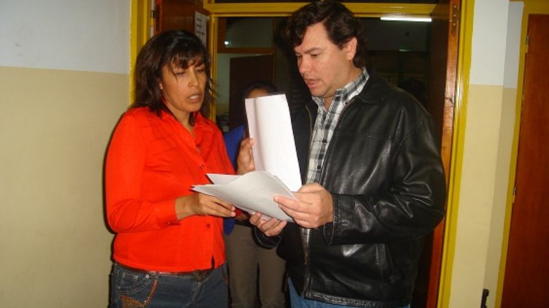 Mañana estará el aula móvil equipada con netbook