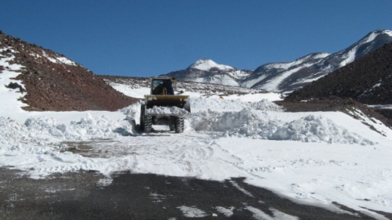 Por nevadas, intransitable el Paso de San Francisco