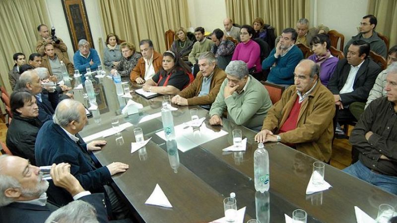 La foto del derrumbe del FCS 