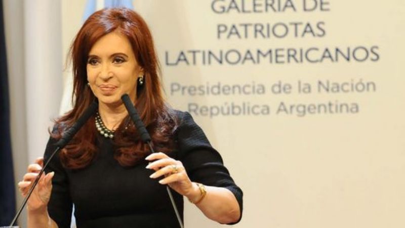 Cristina Kichner confirmó que irá por su reelección