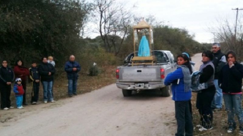 La Virgen Misionera visita las distintas comunidades 