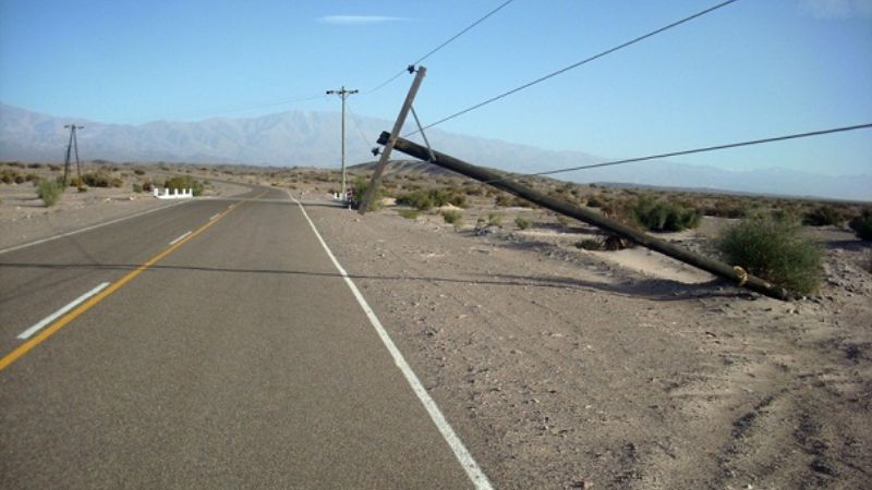 Palo Blanco y el norte sin energía eléctrica