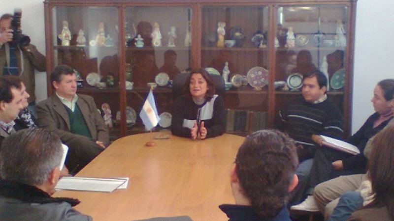 Reunión con los movimientos sociales