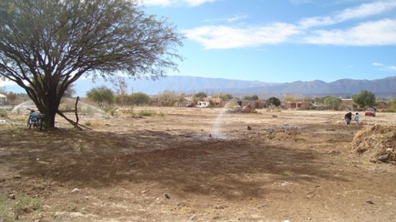 La Plaza 5º Centenario ya cuenta con su sistema de riego