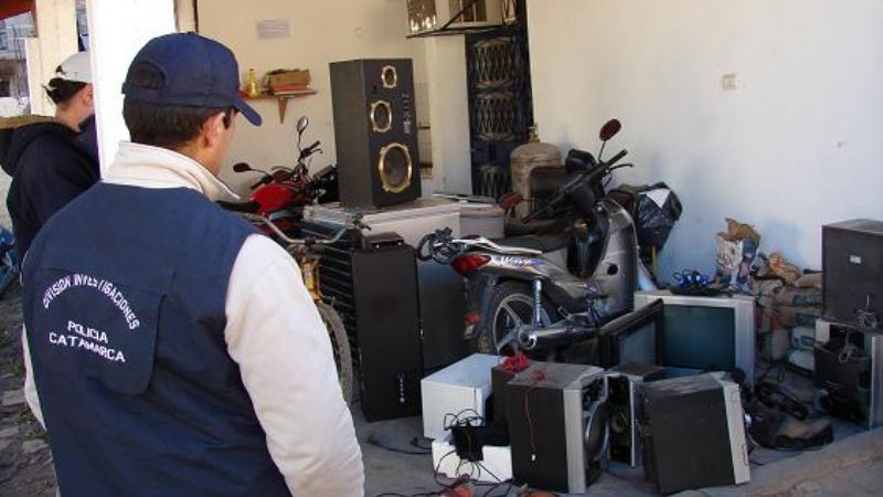 Masivos allanamientos en Valle Viejo