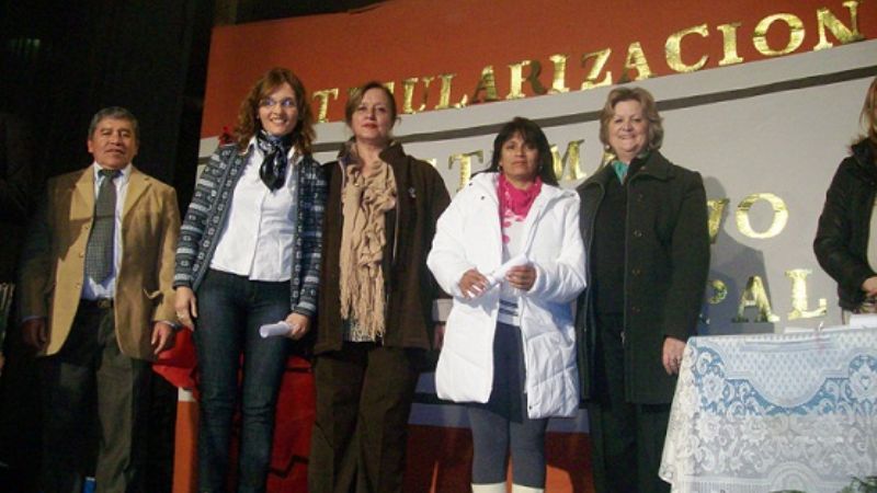 Docentes municipales de la Capital fueron titularizados