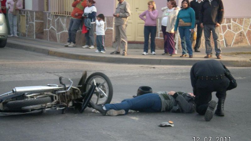 Violento choque en peligrosa esquina