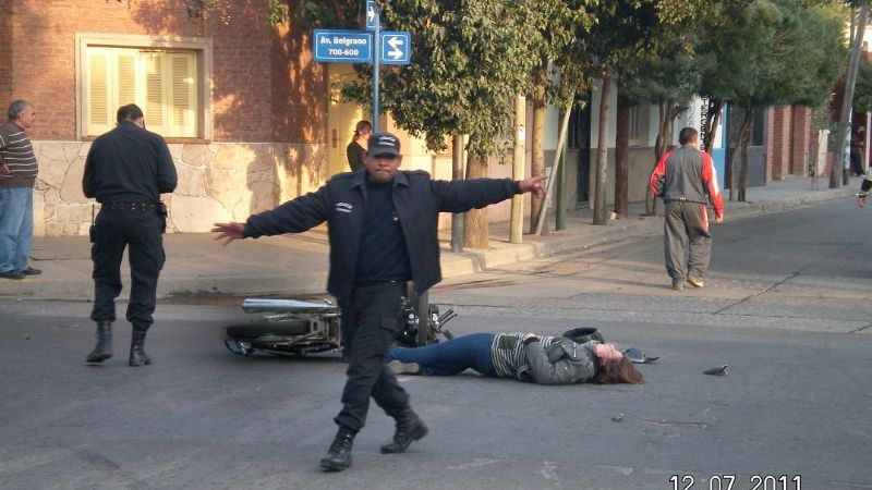 Violento choque en peligrosa esquina