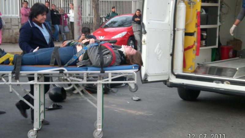 Violento choque en peligrosa esquina