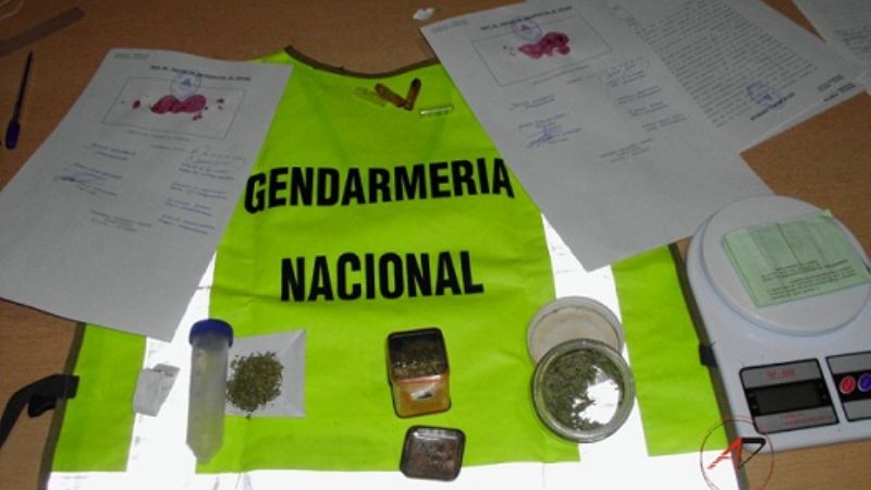 En un operativo, secuestran marihuana en Las Termas