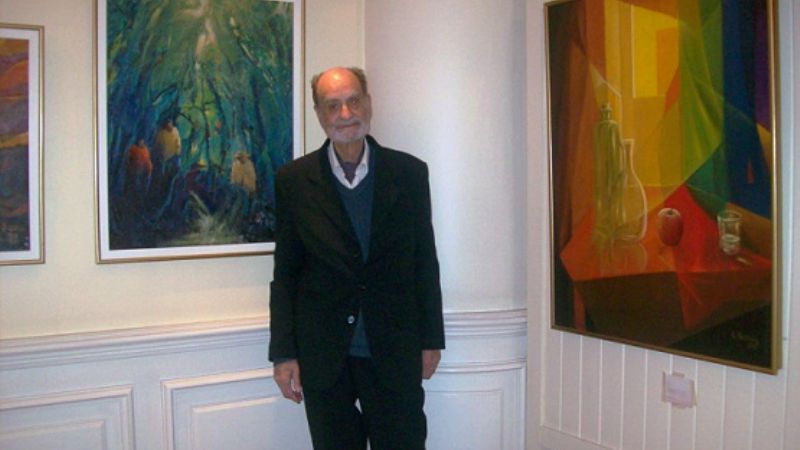 Muestra plástica de artista salteño en adhesión a la Fiesta del Poncho