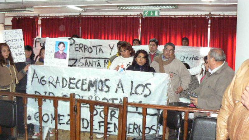 Pobladores de Santa María llevaron quejas a Diputados