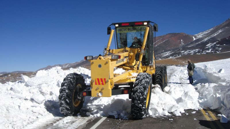 Por la nieve, se mantiene intransitable el paso a Chile