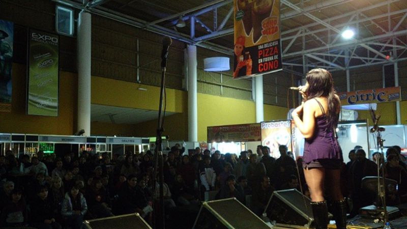 Vanessa Miranda cautivó en la Expo Productiva