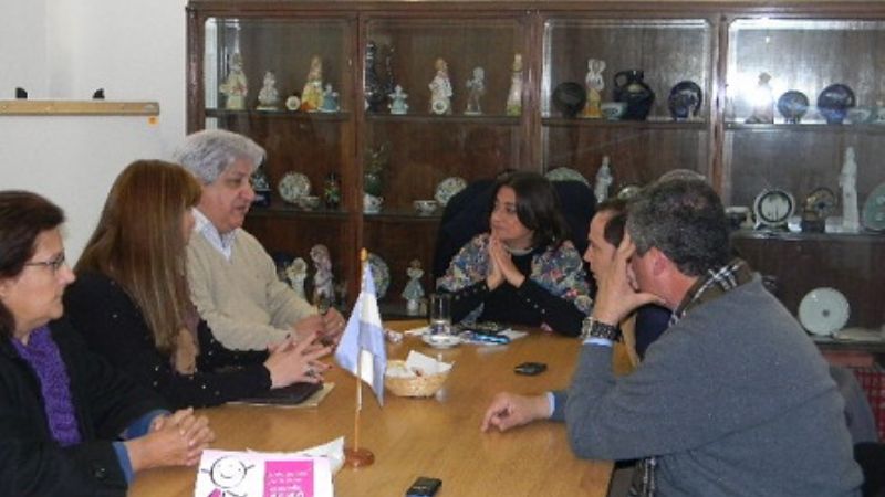 Corpacci recibió a Julio Piumato