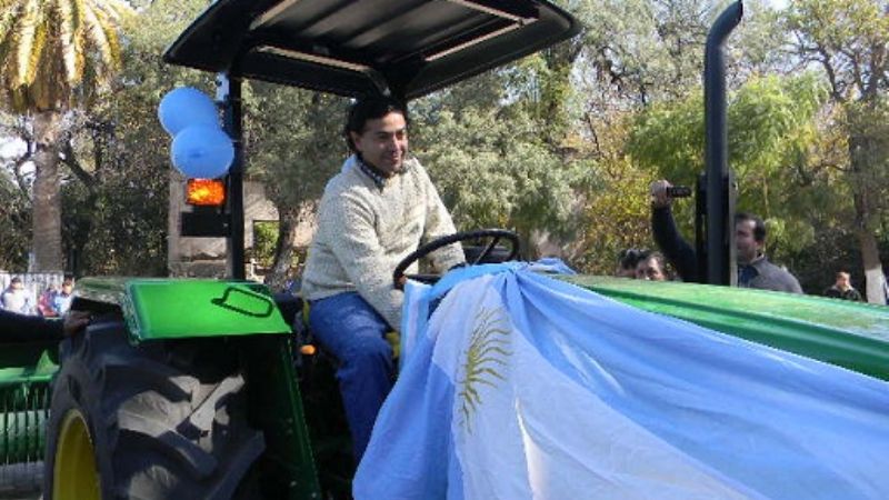 Maquinaria para productores de Fray Mamerto Esquiú