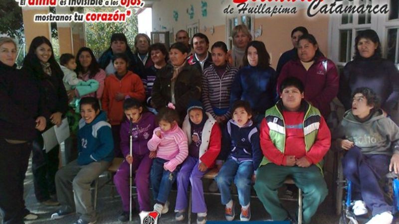Campaña solidaria en Huillapima