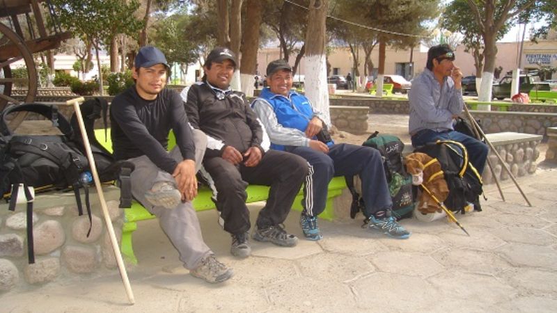 Cientos de peregrinos comenzaron a llegar a la fiesta de San Roque
