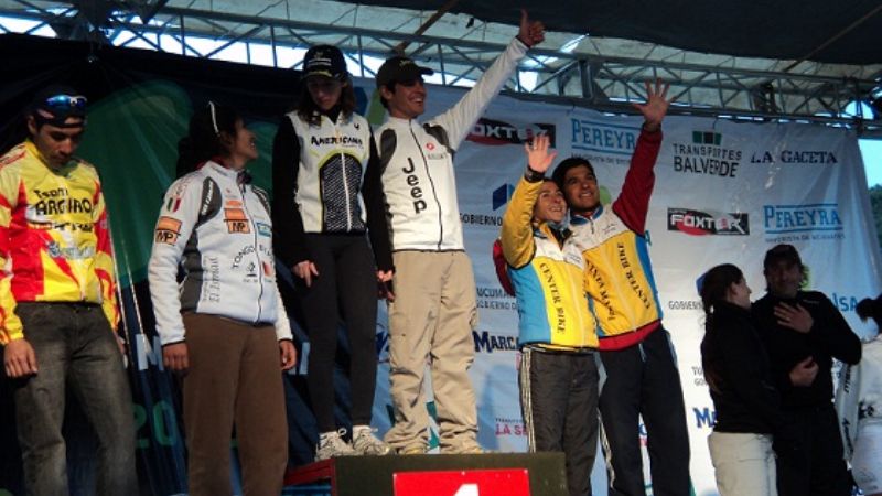 Como todos los años, los santamarianos en el podio del trasmontaña de Tucumán