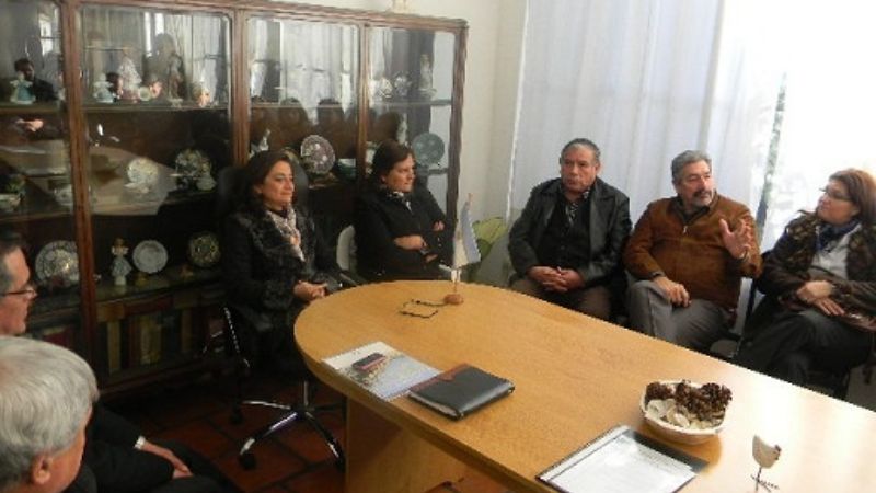 Corpacci se reunió con gremialistas