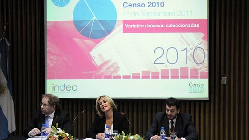 Datos definitivos del Censo 2010: hay 40.117.096 personas en la Argentina 